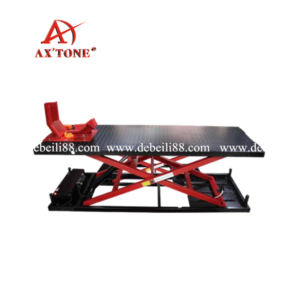 AX‘TONE Big Electric Hydraulic Motorcycle Lift Table, Scissor Stand Lift 
