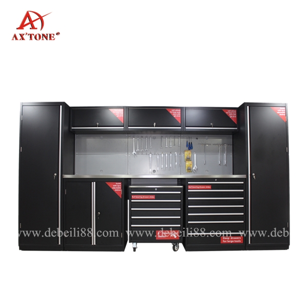 AX‘TONE Metal Garage Storage Tool box Cabinet Of Auto Shop Tools 