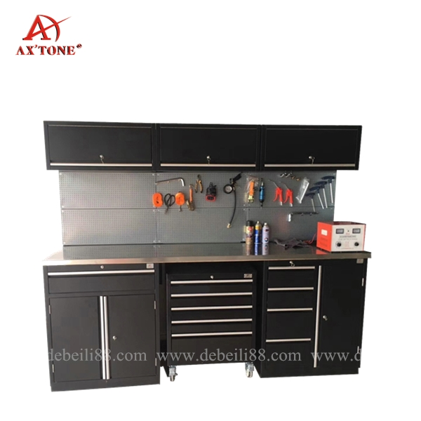 AX‘TONE Metal Garage Storage Tool box Cabinet Of Auto Shop Tools 